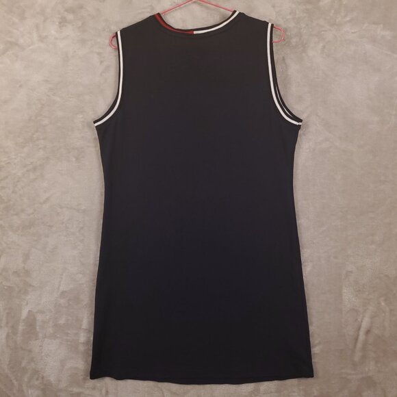 Tommy Hilfiger Navy Blue Sleeveless Dress V neck, Women's size L - Picture 2 of 9